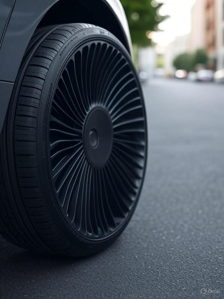 تایرهای هوشمند و بدون باد